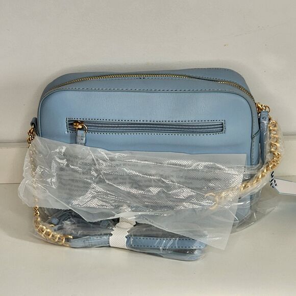 Draper James RSVP Blue Quilted Camera Bag Shoulder Handbag - Picture 5 of 6